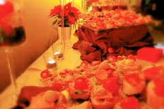 prednovoletni catering - postavitev
