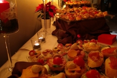 prednovoletni catering - okrasitev